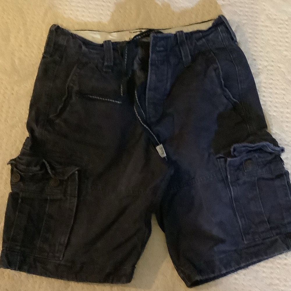 Abercrombie & Fitch Dark Gray Cargo Shorts